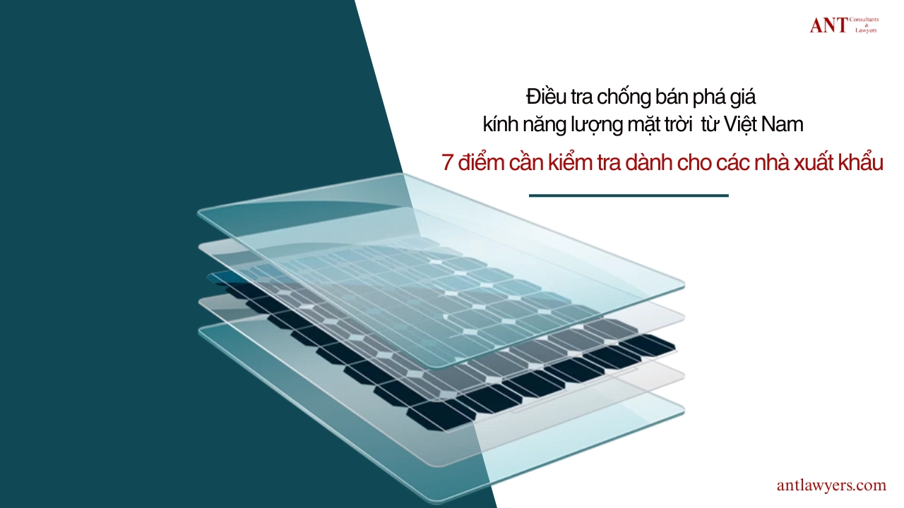 Điều tra chống bán phá giá kính năng lượng mặt trời từ Việt Nam
